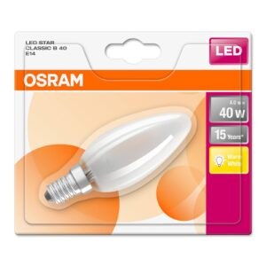 OSRAM sviečková LED E14 B35