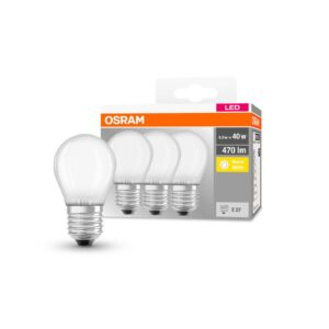 OSRAM LED kvapka E27 P40 4W
