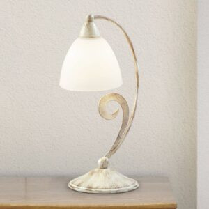 Stolná lampa 1730/1L biela