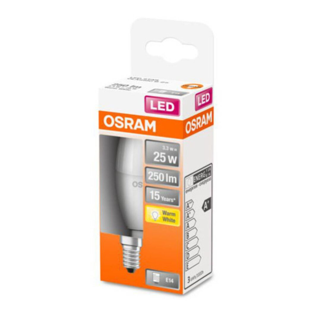 OSRAM Classic B LED žiarovka E14
